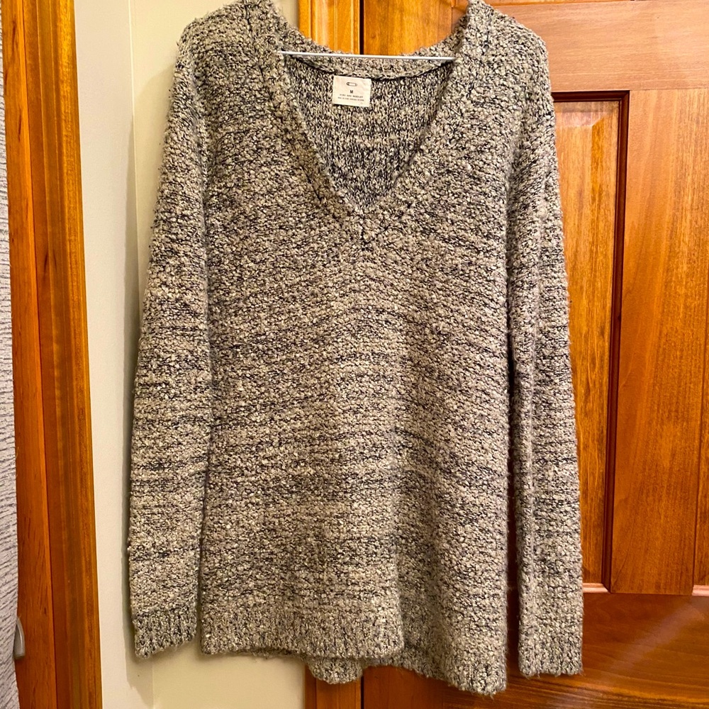 Pins and Needles Oversized Grey Sweater